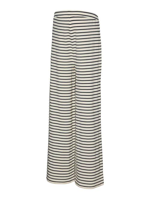 MAMALICIOUS Bukser 'MLAmila'  creme / marin