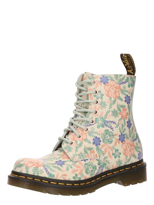 Dr. Martens Snørestøvletter '1460 Pascal'  lysebeige / blå / grøn / rosé