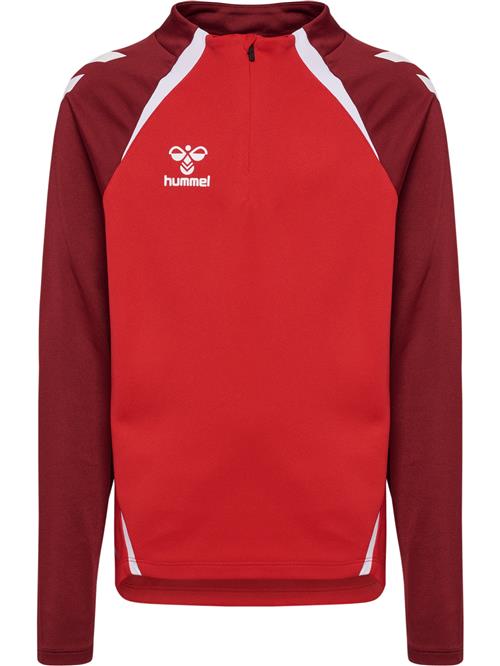 Hummel Sportsweatshirt 'Lead 2.0'  rustbrun / rød / hvid