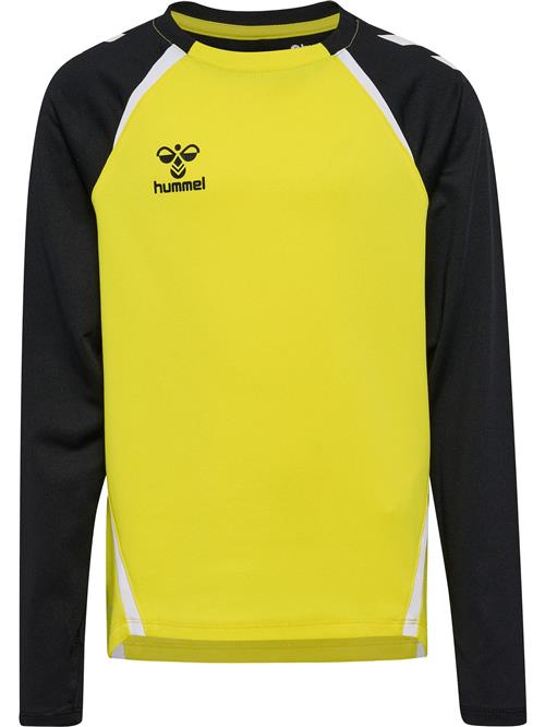 Hummel Sportsweatshirt 'Lead 2.0'  mørkegul / sort / hvid
