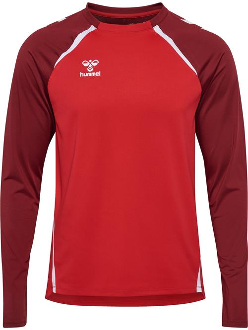 Hummel Sportsweatshirt 'Lead 2.0'  rød / mørkerød / hvid
