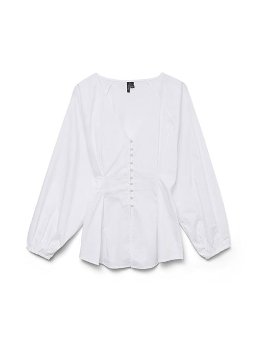 VERO MODA Bluse 'IDA'  hvid