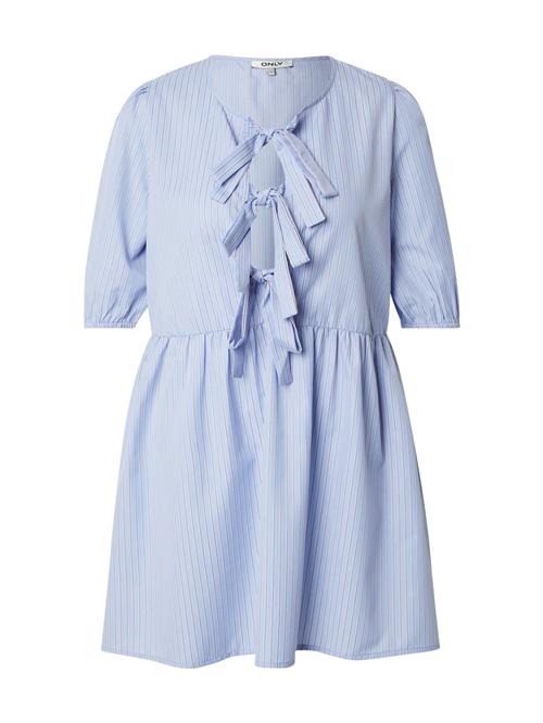 ONLY Kjole  blå / rød