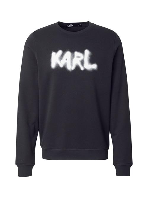Karl Lagerfeld Sweatshirt  natblå / hvid