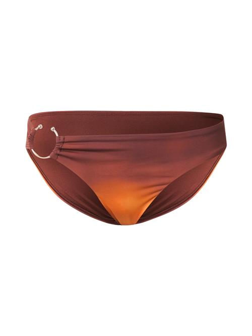 Hunkemöller Bikinitrusse 'Janiero Rio'  mørkeorange / vinrød