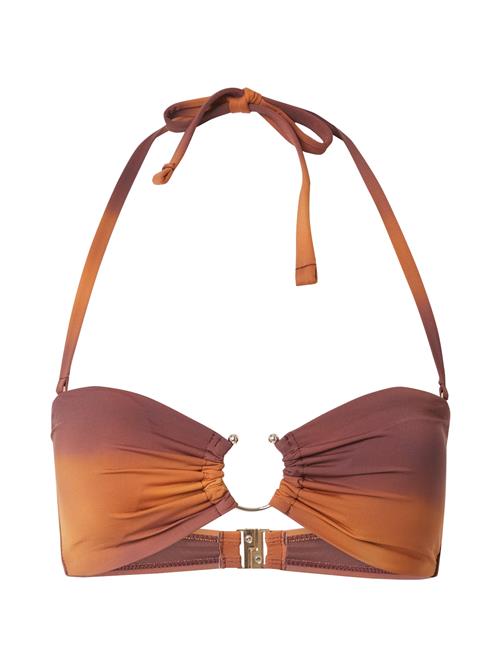 Hunkemöller Bikinioverdel 'Janiero'  aubergine / orange