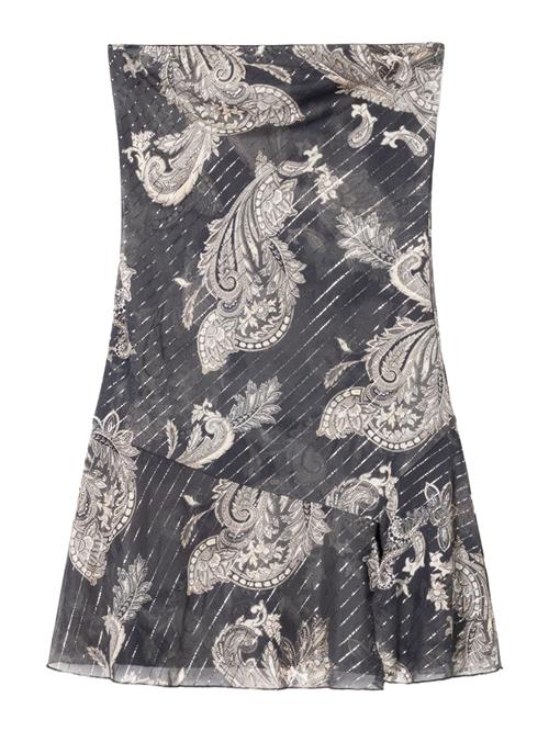 Bershka Kjole  taupe / mudderfarvet / sort