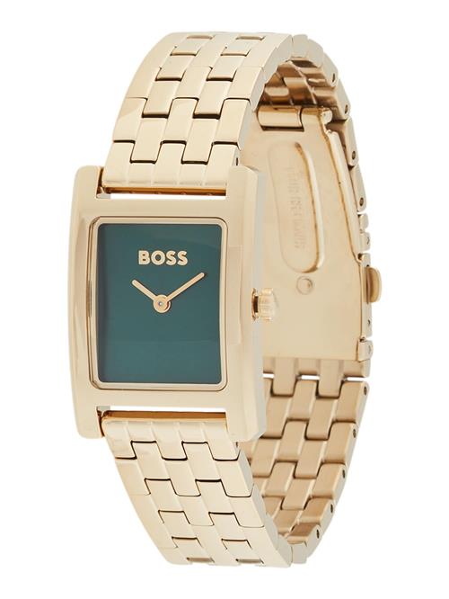 BOSS Analogt ur  guld / smaragd