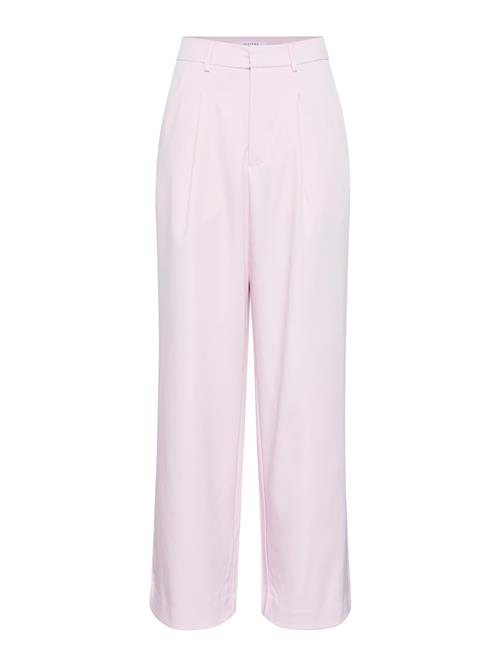 SISTERS POINT Bukser med lægfolder 'GREAT-PA'  pink