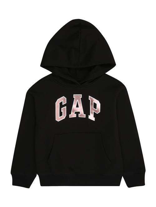 GAP Sweatshirt 'HERITAGE'  gammelrosa / sort / hvid