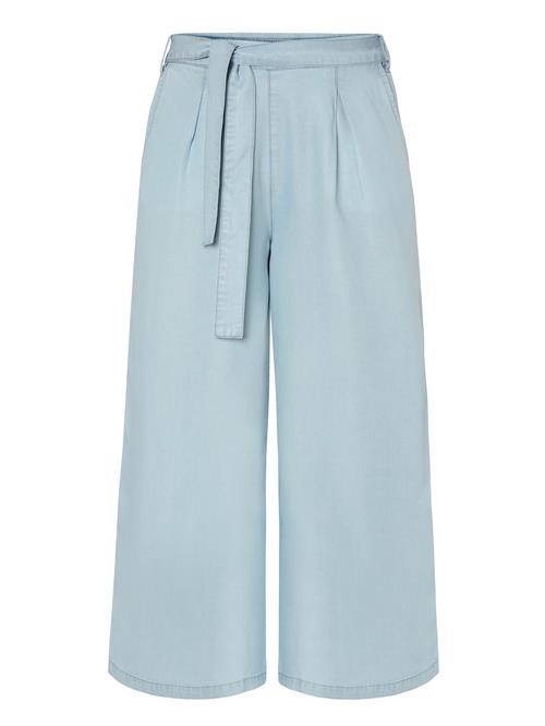 TATUUM Bukser med lægfolder 'Zami 1'  lyseblå