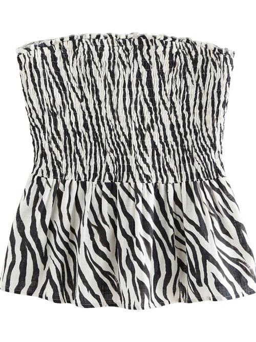 Next Overdel  sort / hvid