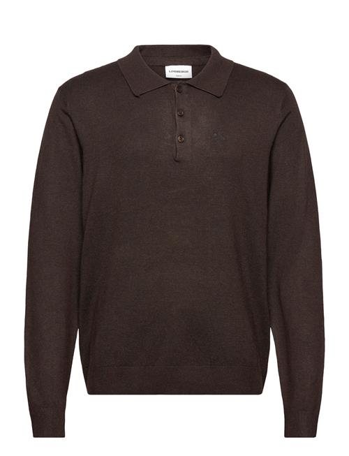 Lindbergh | Long Sleeve Knitted Poloshirt | S