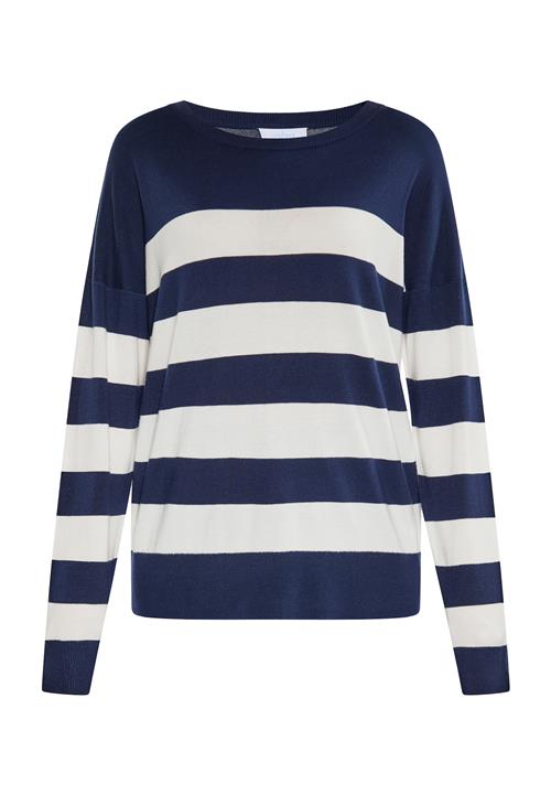usha BLUE LABEL Pullover  marin / hvid