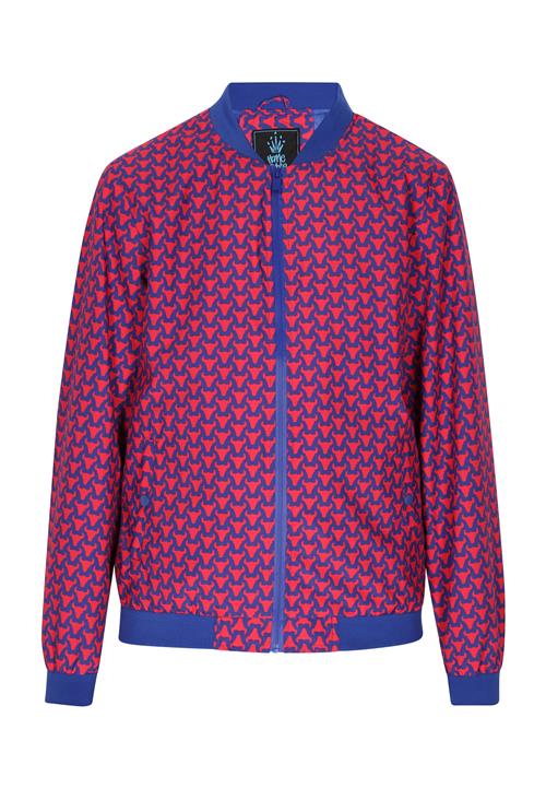 Exide Overgangsjakke  royalblå / rød