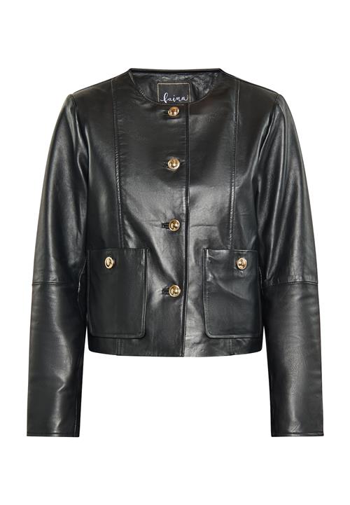 faina Overgangsjakke  sort