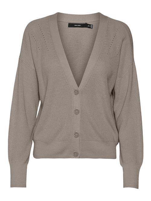VERO MODA Cardigan 'VMNEWLEXSUN'  taupe