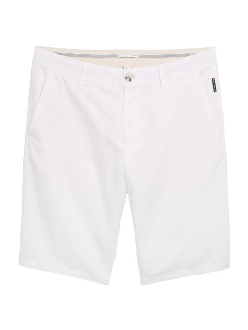 TOM TAILOR Lærredsbukser  hvid