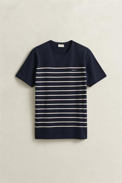 PLACED STRIPE SS TSHIRT