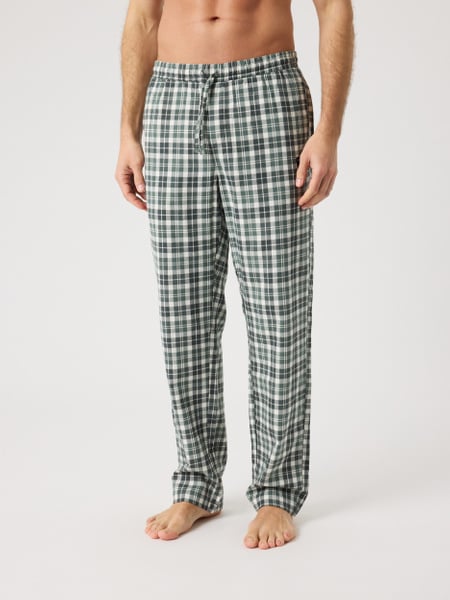 Björn Borg Core Flannel Pyjama Pants Grøn, L