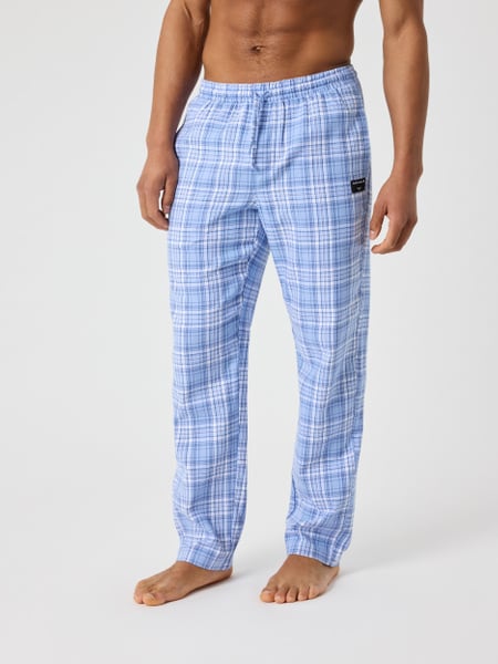 Björn Borg Core Flannel Pyjama Pants Blå, XL