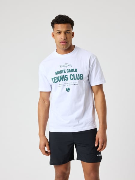 Björn Borg Borg Classic Print T-shirt Hvid, XL