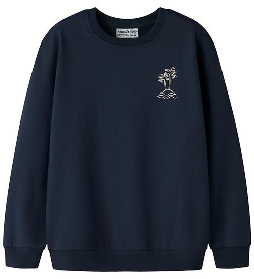 Name It Sweatshirt - NkmVasse - Navy Blazer/Palm