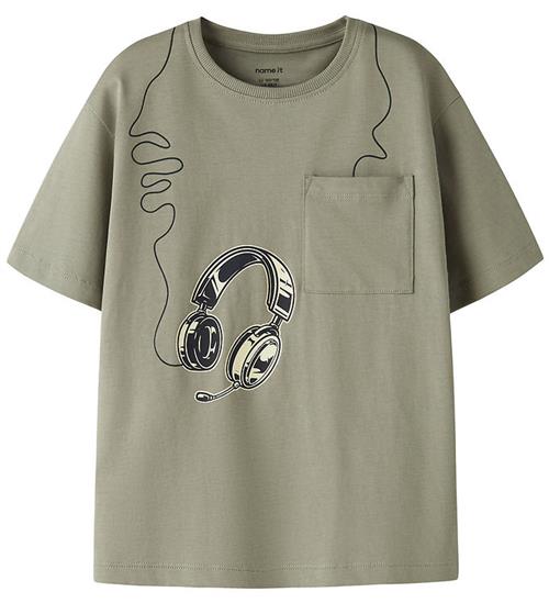 Name It T-shirt - NkmVilian - Shadow/Headset