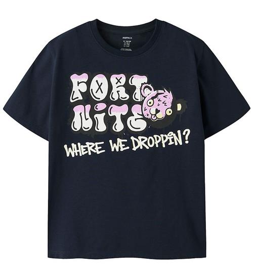 Name It T-shirt - NkmFrans - Navy Blazer/Fortnite