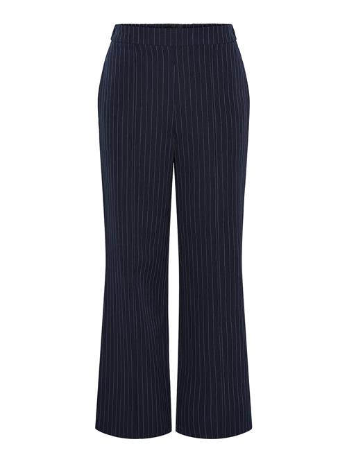 PIECES Bukser 'BOZZY'  navy / hvid