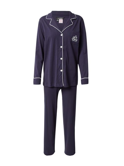 Lauren Ralph Lauren Pyjamas  navy / hvid