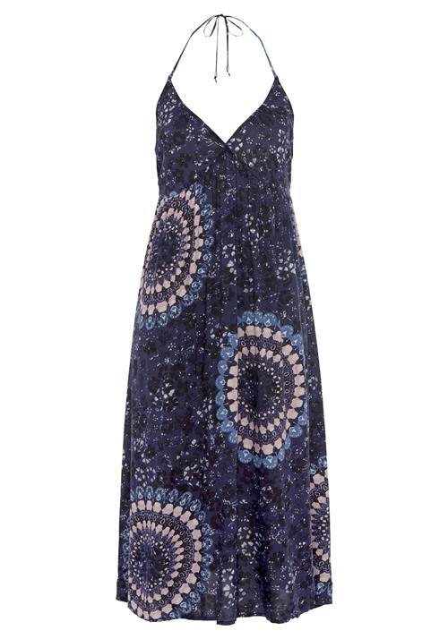 LASCANA Kjole  blå / marin / lyserød / sort