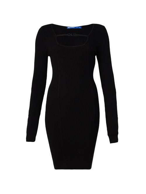 KARL LAGERFELD JEANS Strikkjole  sort