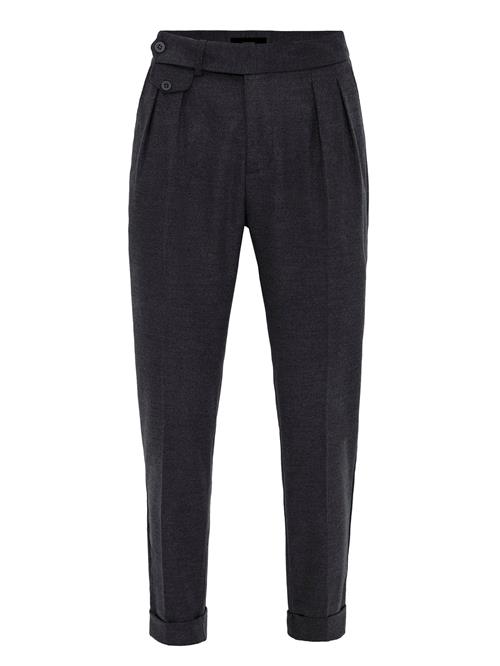 Antioch Bukser med lægfolder  navy