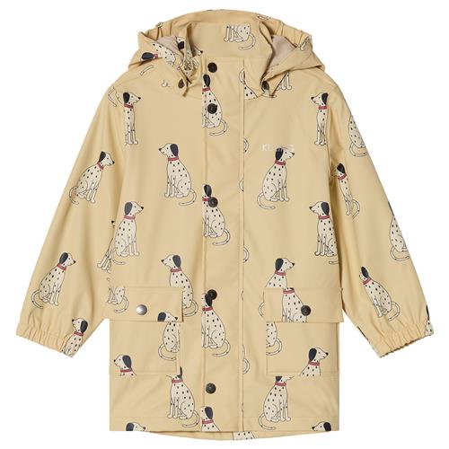 Kuling Orust Regnfrakke Pale Yellow Dalmatian Pale Yellow Dalmatian 122/128 cm Rain Gul  122/128 cm  unisex