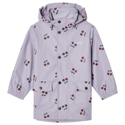 Kuling Orust Regnjakke Violet Cherry Violet Cherry 134/140 cm Rain Lilla  134/140 cm  unisex