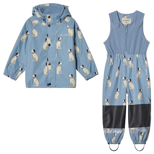 Kuling Ottawa Foret Regnsæt Dove Blue Dalmatian Dove Blue Dalmatian 134/140 cm Rain Blå  134/140 cm  unisex