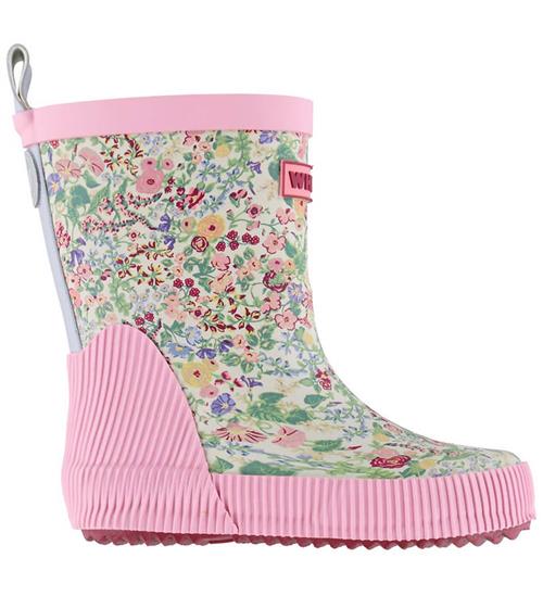 Wheat Gummistøvler - Welly - Cool Sky Flowers