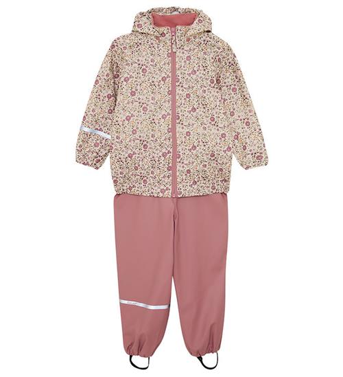 CeLaVi Regntøj m. Seler - AOP - Perfectly Pale