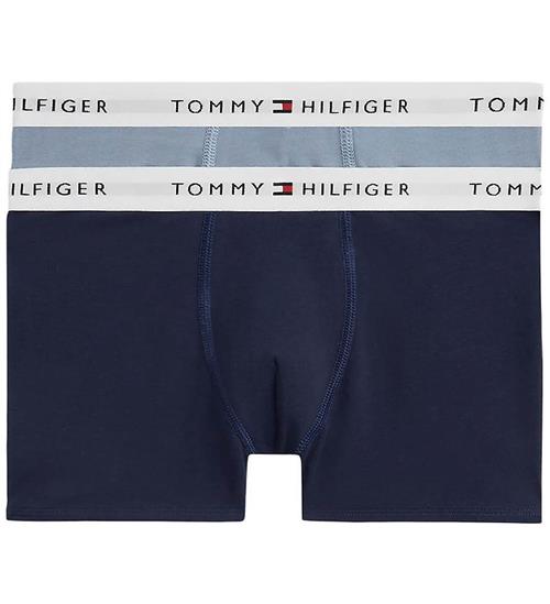 Tommy Hilfiger Boxershorts - 2-pak - Brisk Blue/Preppy Navy