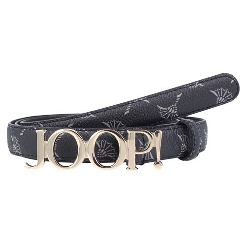 JOOP! Bælte  mørkeblå / hvid