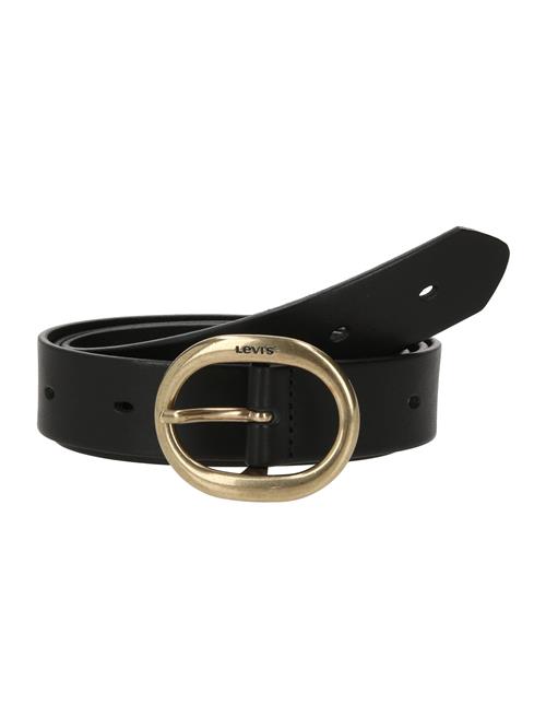 LEVI'S ® Bælte 'High-Low Belt'  guld / sort