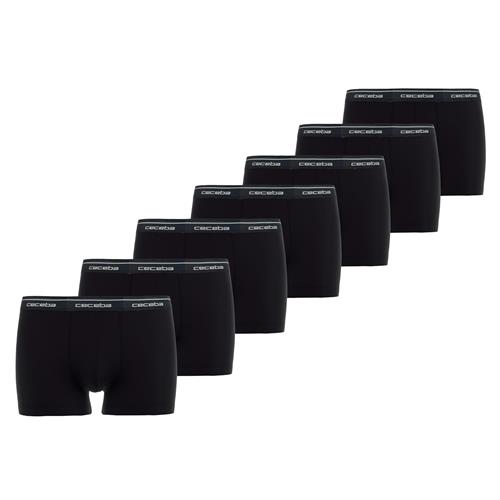 CECEBA Boksershorts  sort / hvid