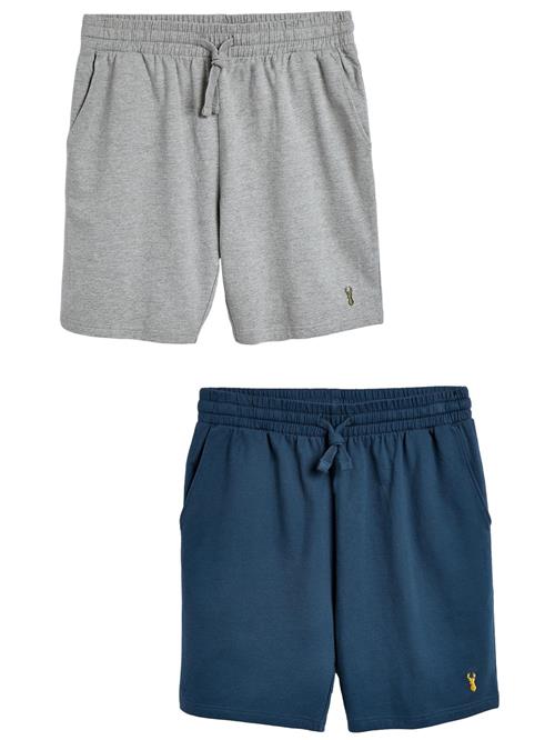 Next Pyjamasbukser  marin / grå-meleret