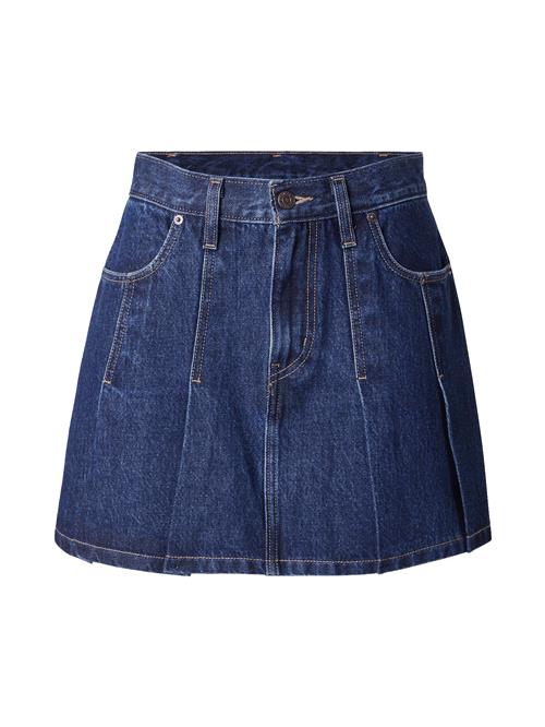 LEVI'S ® Nederdel 'Pleated Mini Skirt'  indigo