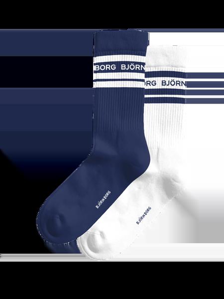 Björn Borg Classic Crew Socks 2-pack Multi, 36-40