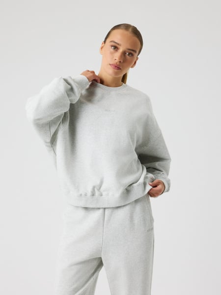 Björn Borg Studio Oversized Sweatshirt Grå, XXL