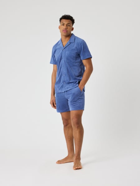 Björn Borg Borg Toweling Pool Shorts Blå, L