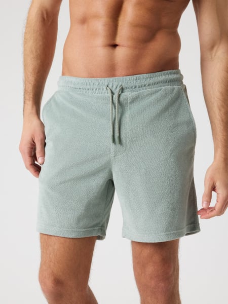 Björn Borg Borg Toweling Pool Shorts Grøn, XXL