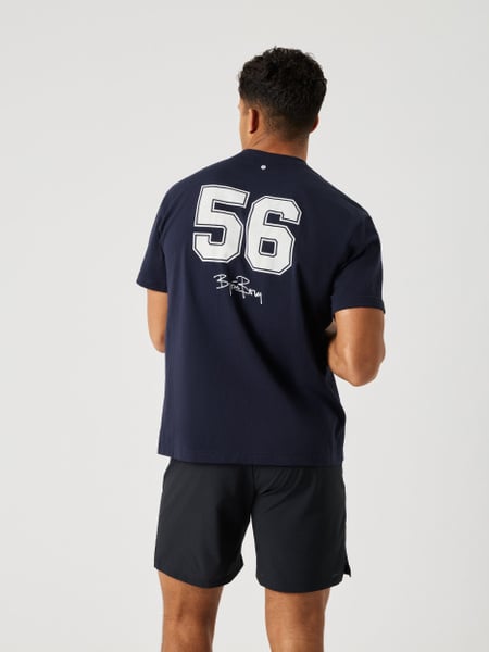 Björn Borg Borg Classic Print T-shirt Marineblå, S